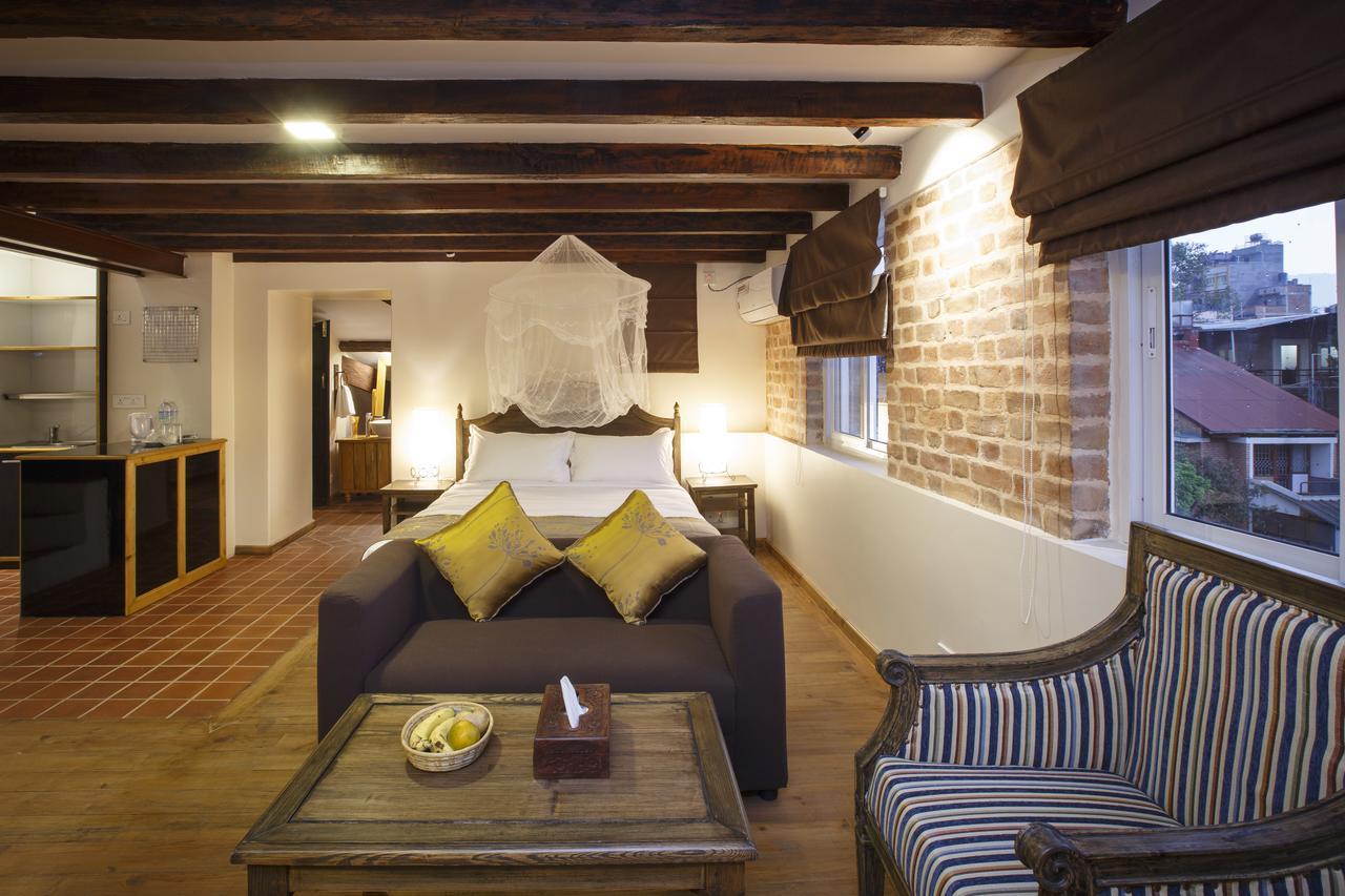 Thamel Villa Heritage Hotel Catmandu Exterior foto